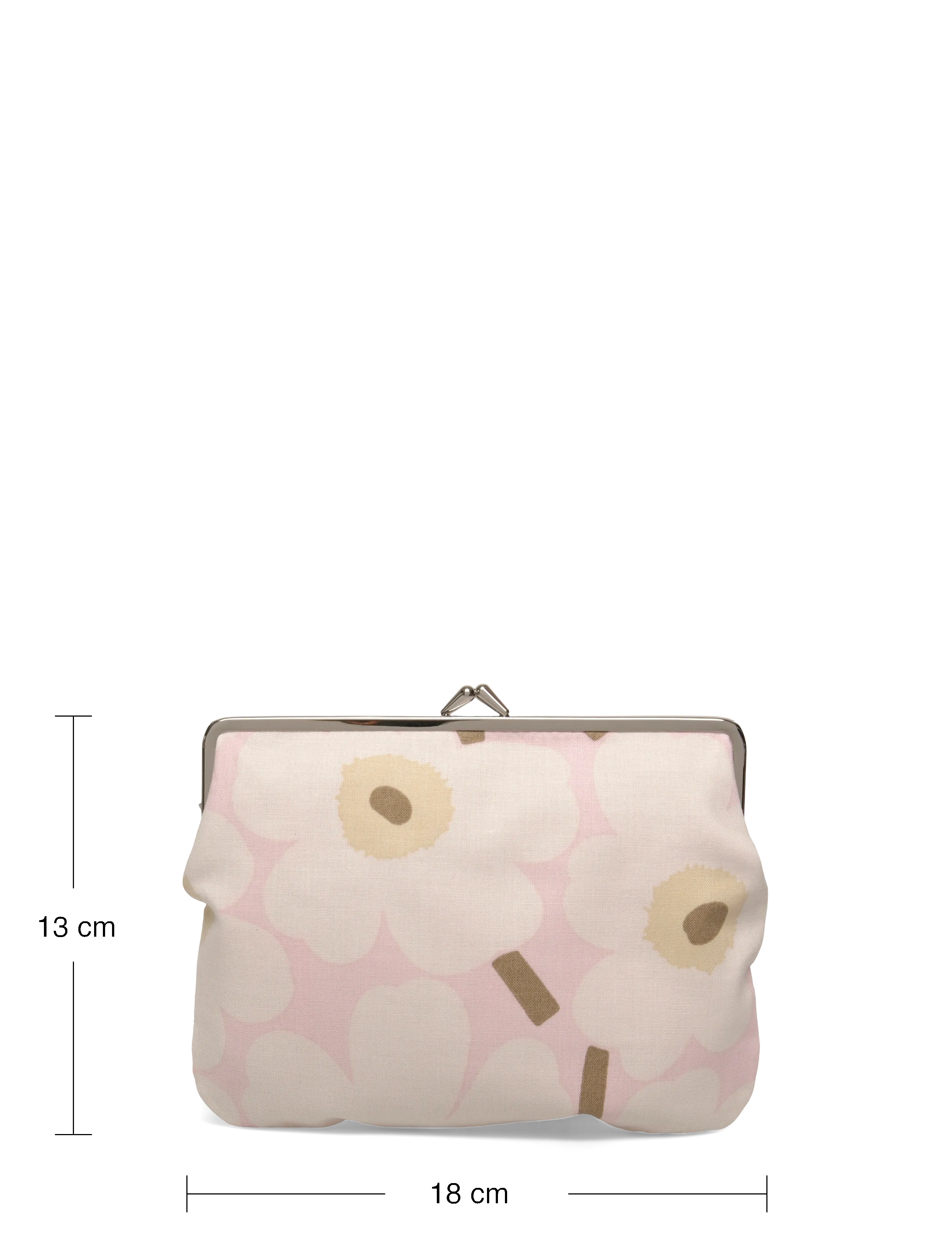 Marimekko - MINI UNIKKO PUOLIKAS PURSE - pink, off white, sand - 3