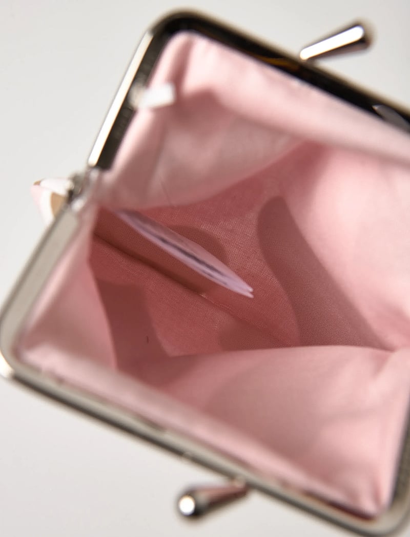 Marimekko - PIENET SYDÄMET PIENI C. PURSE - punge - white, lt.brown, pink - 4