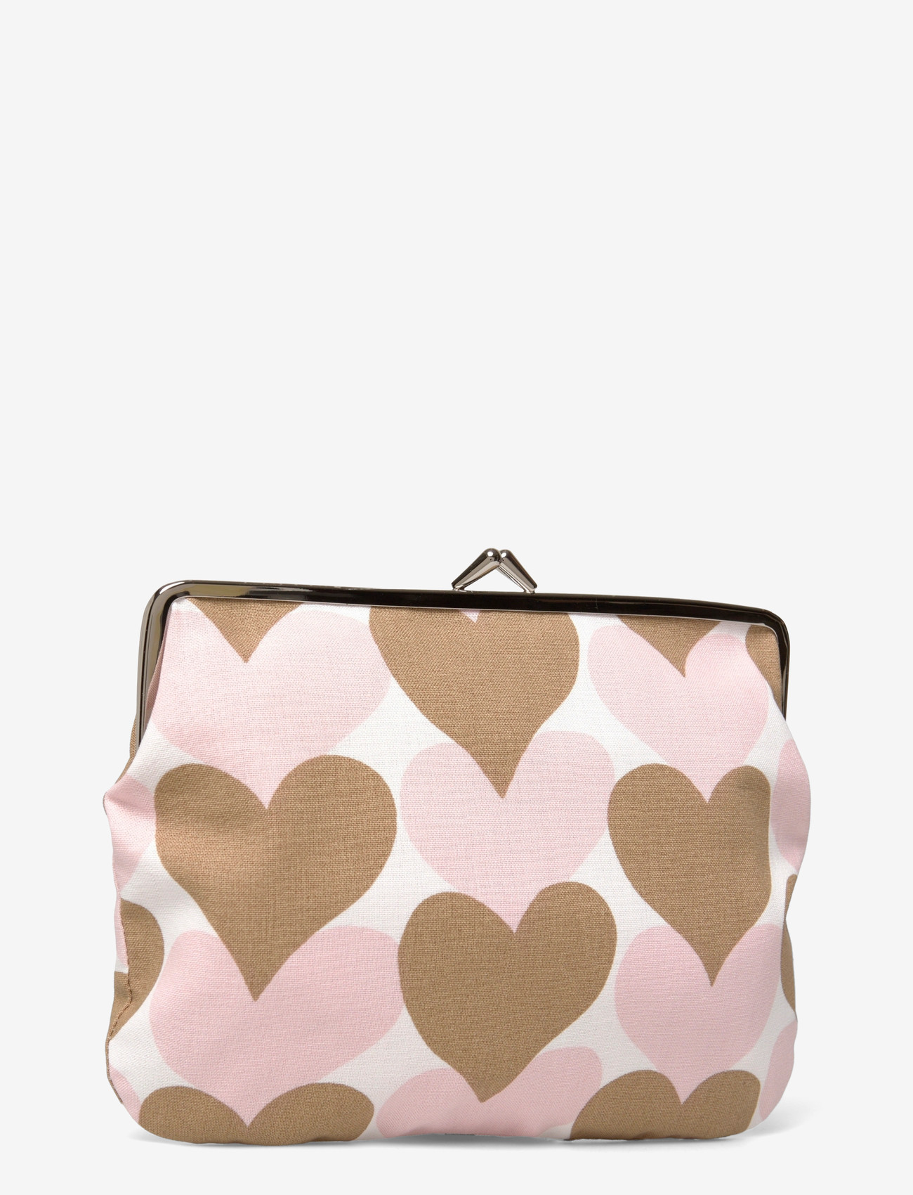 Marimekko - PIENET SYDÄMET PUOLIKASC.PURSE - besondere anlässe - white, lt.brown, pink - 2