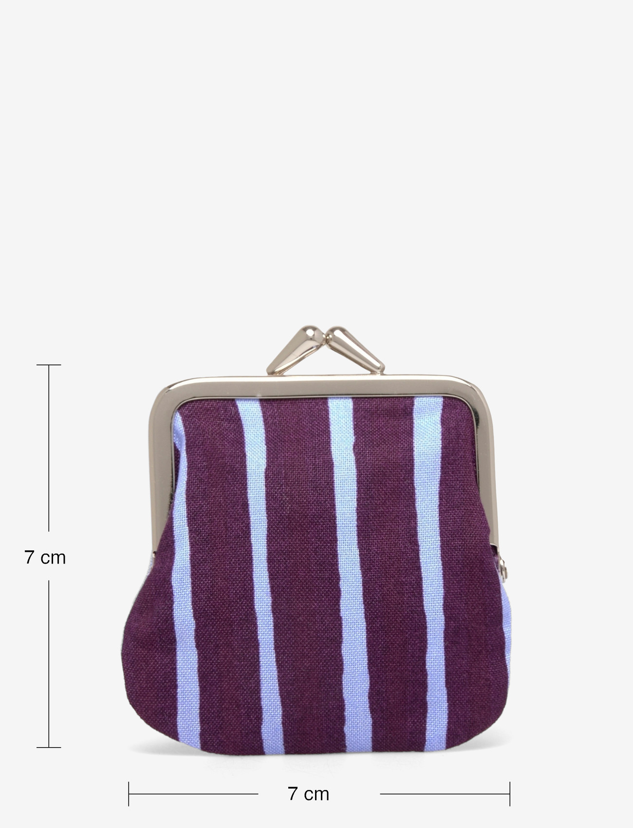 Marimekko - PICCOLO MINI COIN PURSE - laveste priser - eggplant, lt.blue, pink - 3