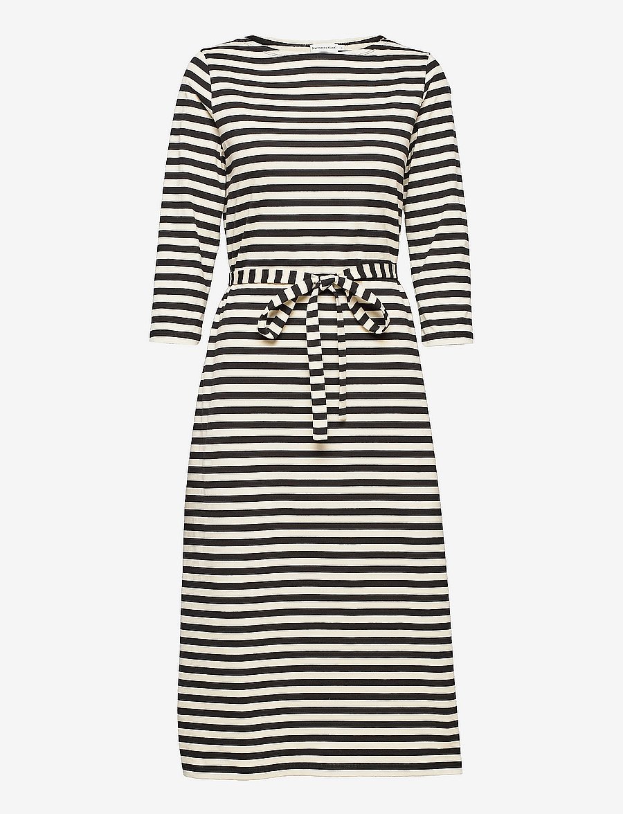 Marimekko - ILMA DRESS - black, l.yellow - 0