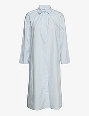 Marimekko - ILOLLE SOLID SHIRT DRESS - shirt dresses - light blue - 0