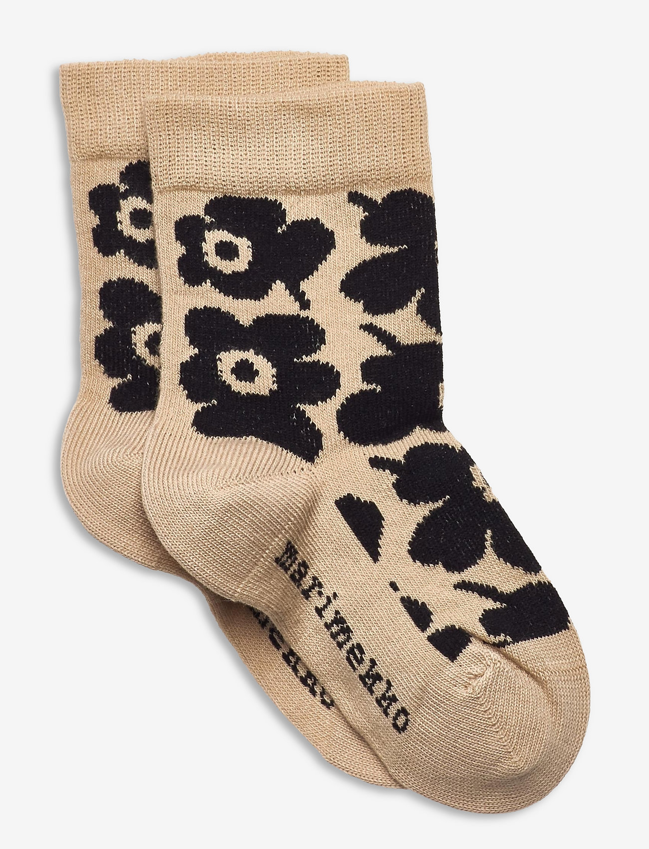 Marimekko - MAKEINEN UNIKKO Ankle socks - beige, black - 0