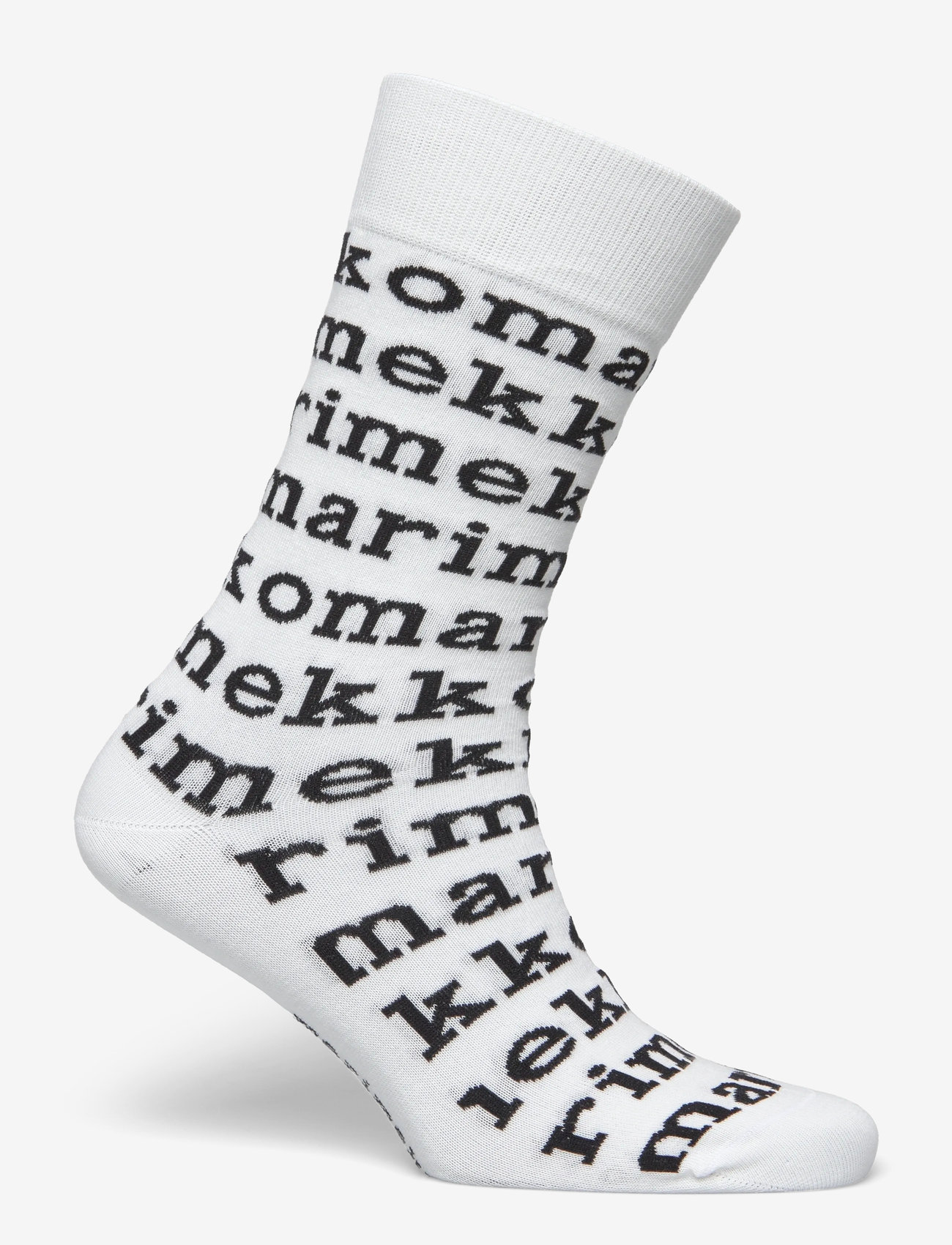 Marimekko - KASVAA LOGO - klassikalised sokid - white, black - 1