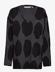 Marimekko - RANNVA KOPPELO - long-sleeved tops - black, dark grey - 0