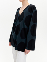 Marimekko - RANNVA KOPPELO - long-sleeved tops - black, dark grey - 3