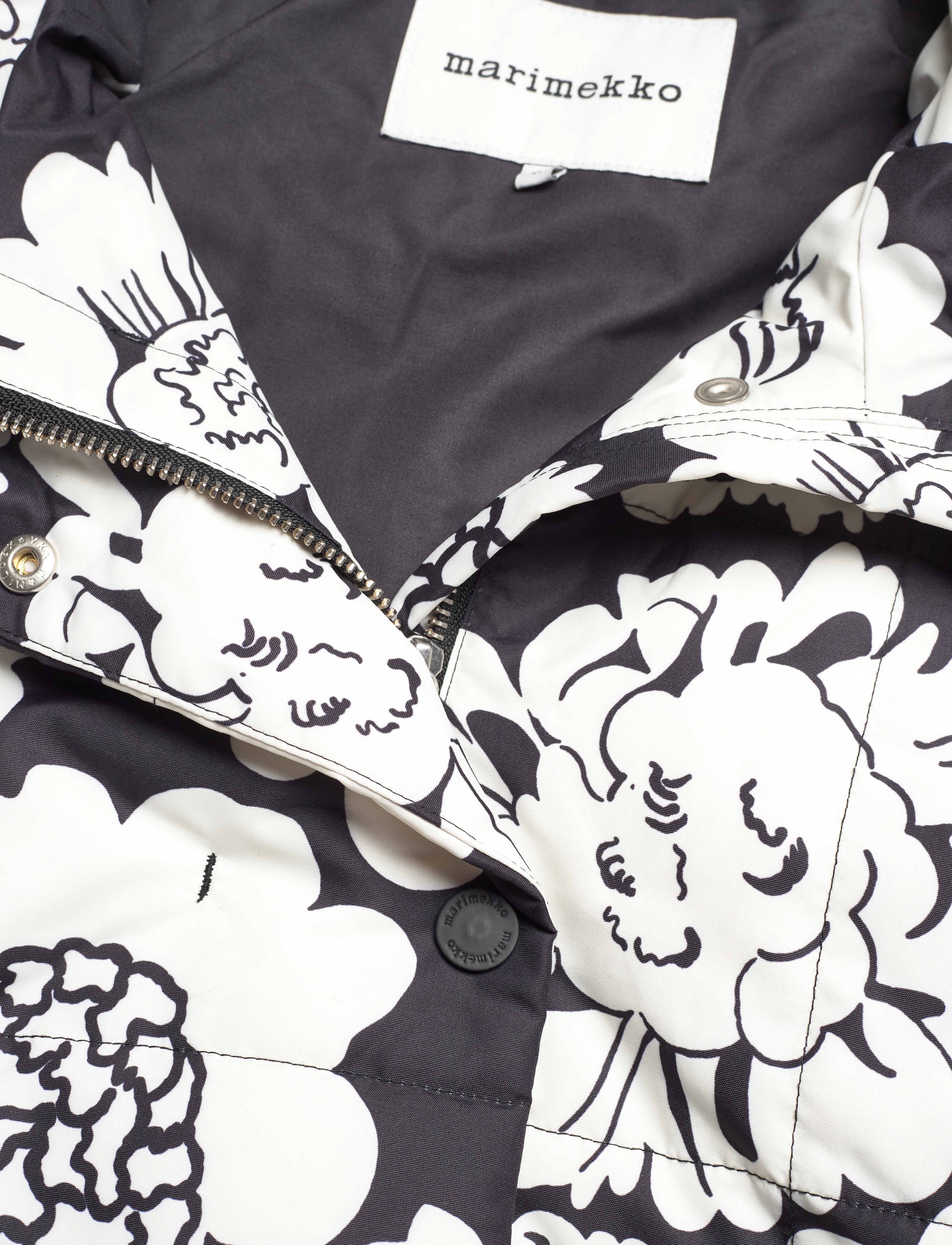 Marimekko - JUDIT PIONI - off-white, black - 2