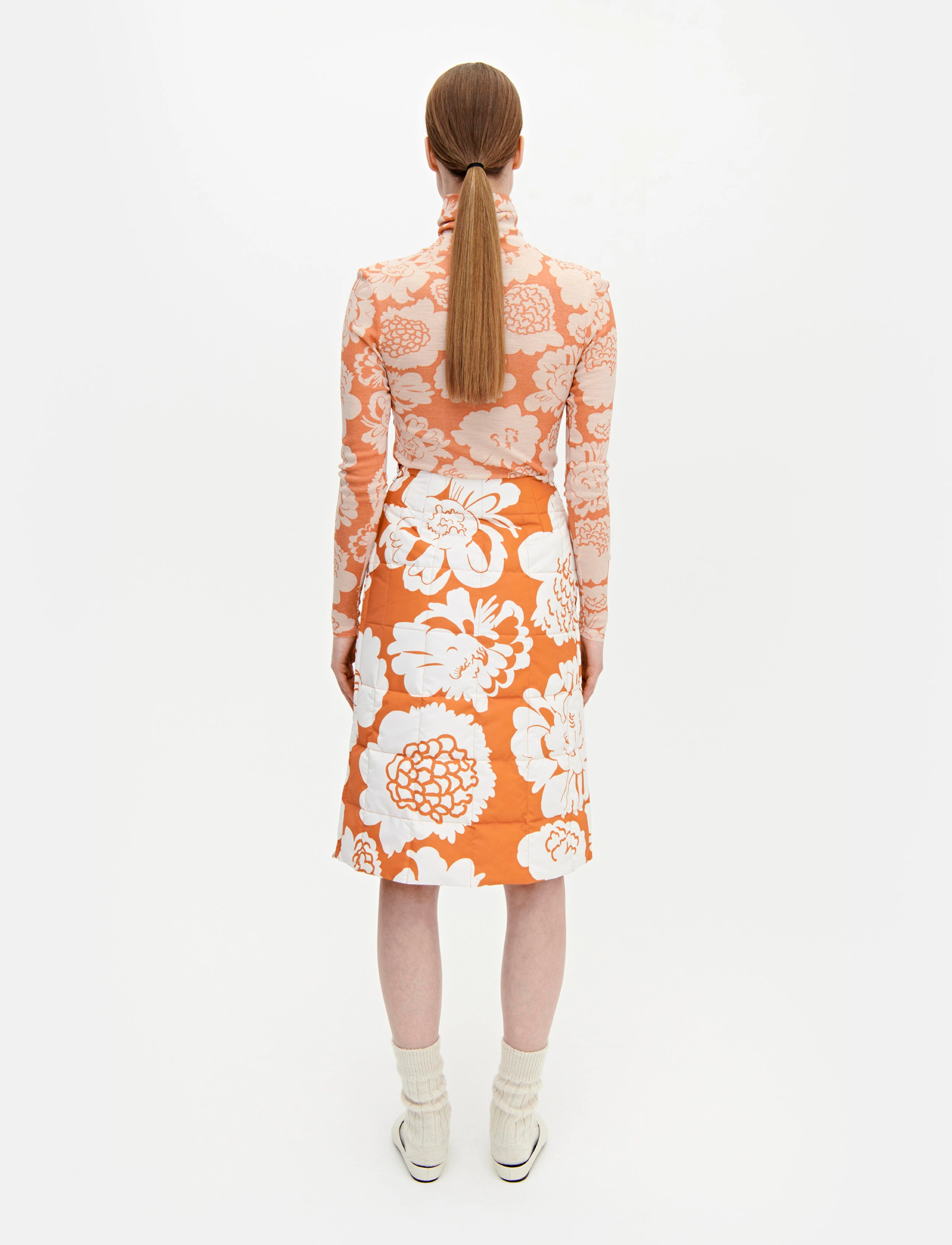 Marimekko - JULIHULD PIONI - yellow, off-white - 3