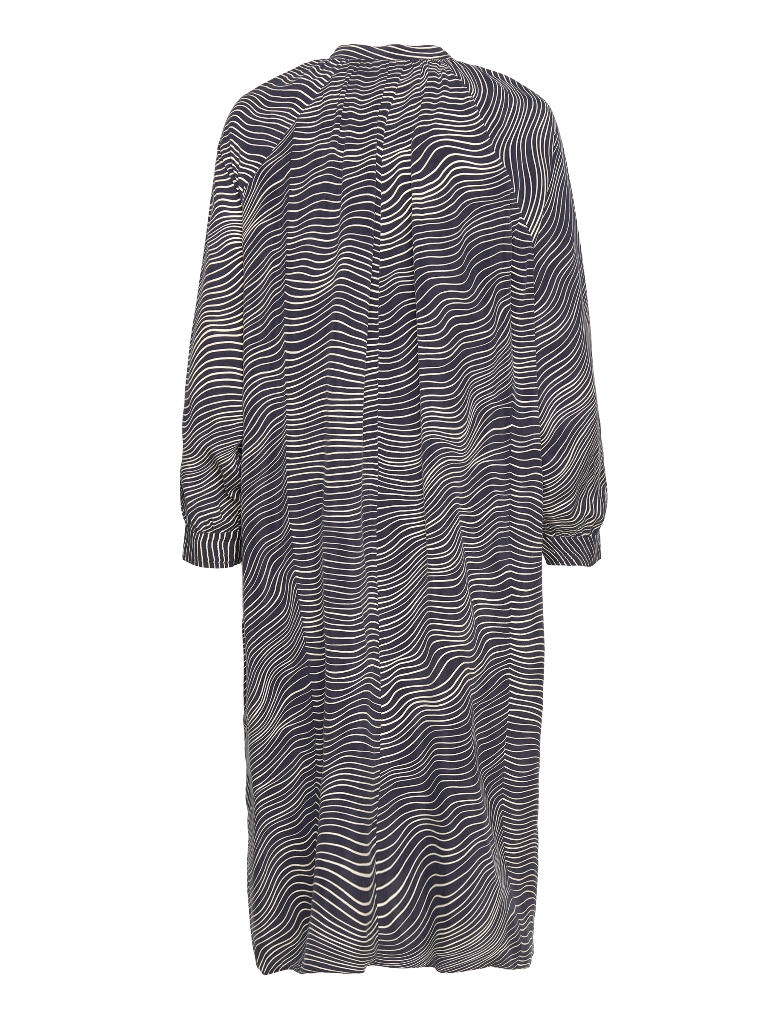 Marimekko - LAUGA NÄKKI - midikleidid - blue, off-white - 2