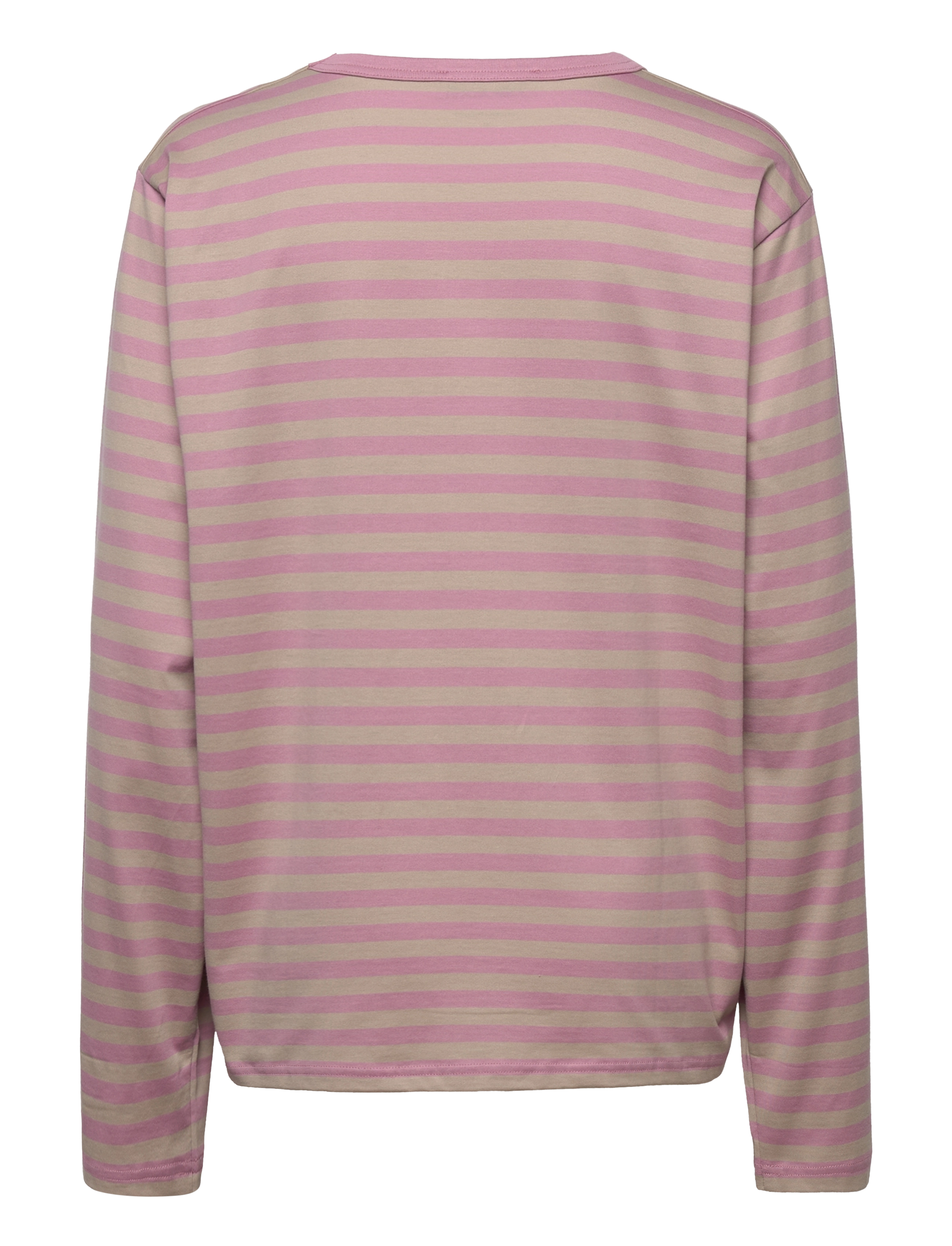 Marimekko - TASARAITA RELAXED LONGSLEEVE - beige, lilac - 1