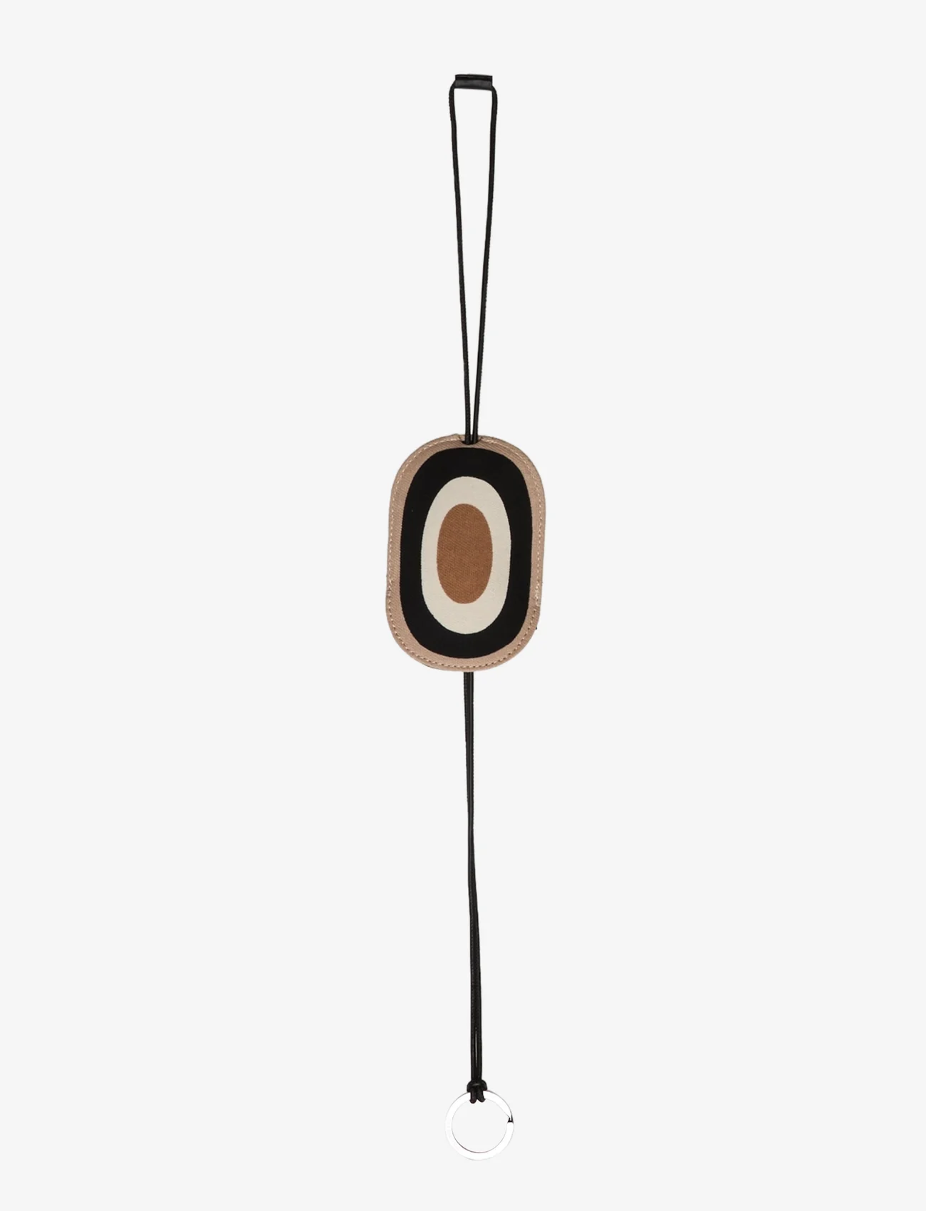 Marimekko - MELOONI KEYHANGER - key rings - beige, black - 0