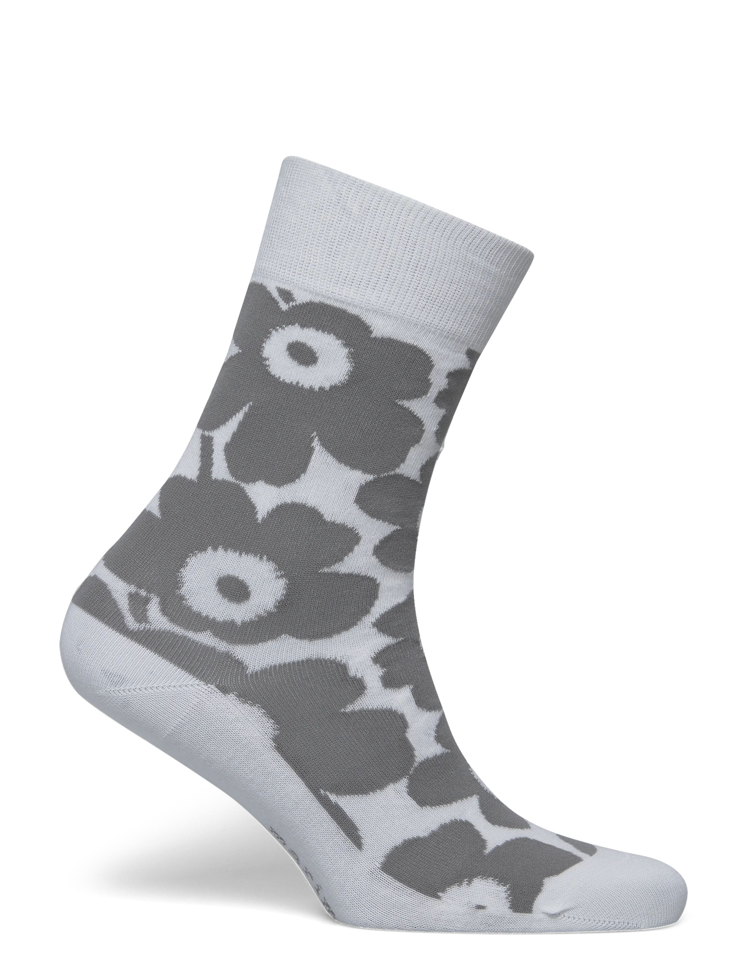 Marimekko - KIRMAILLA UNIKKO - vienkāršas zeķes - grey, white - 1