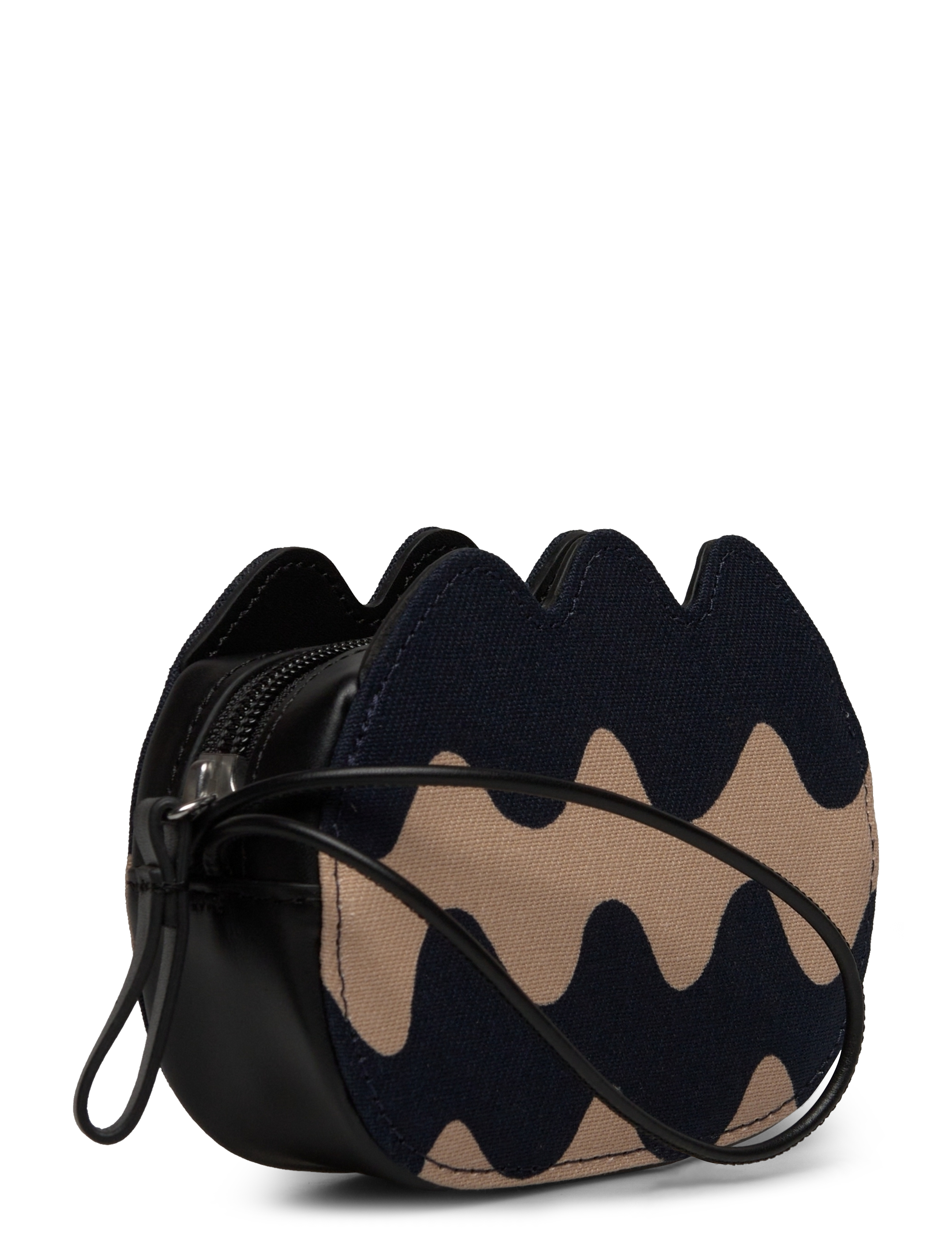 Marimekko - LOKKI POUCH S - dark blue, off-white - 2
