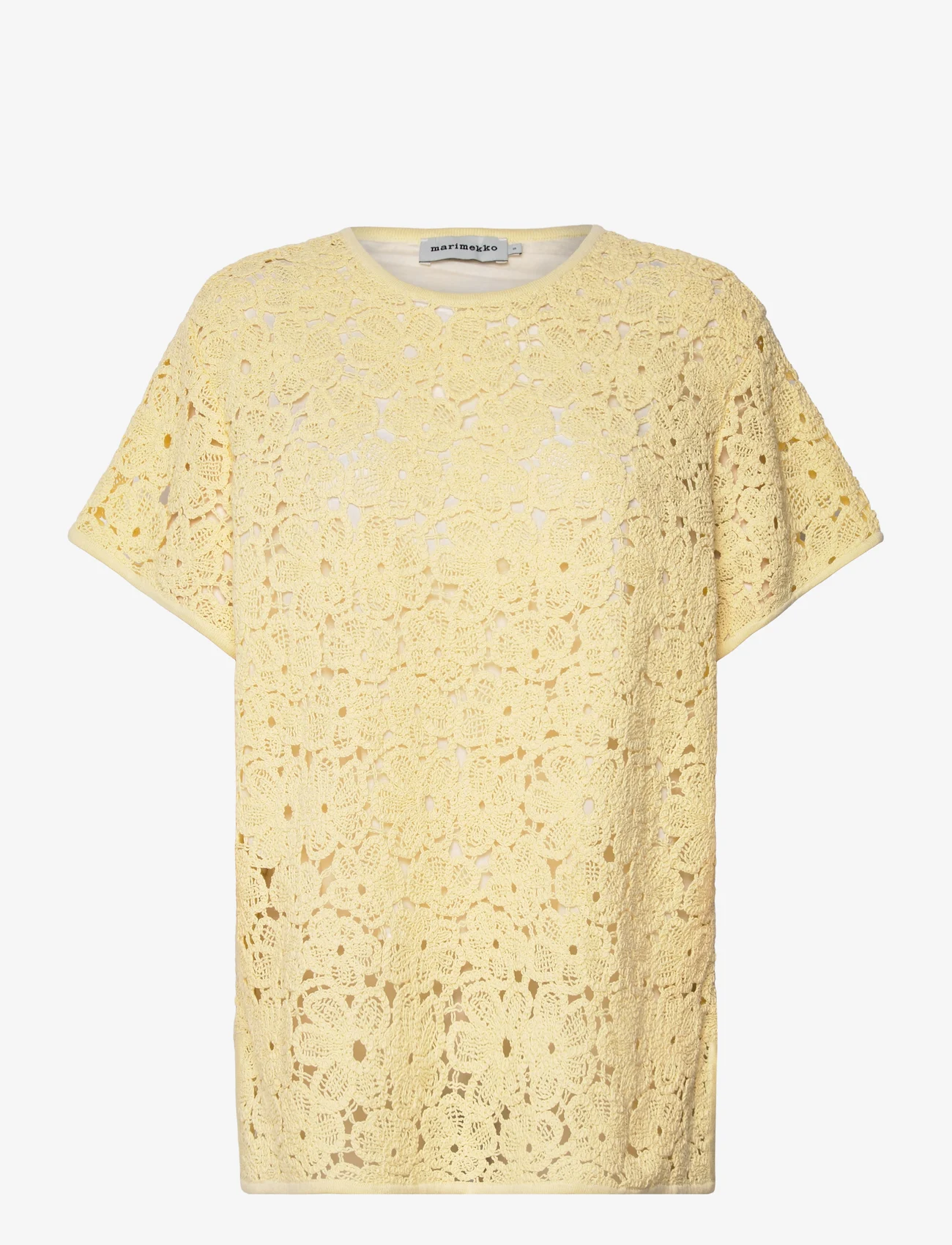 Marimekko - RAHKEL UNIKKO - marškinėliai - light yellow, off-white - 0