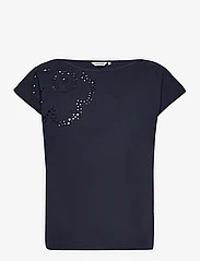 Marimekko - JEANSA UNIKKO - t-shirts - dark navy - 0