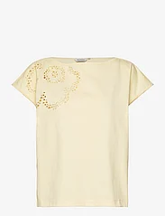 Marimekko - JEANSA UNIKKO - marškinėliai - light yellow - 0