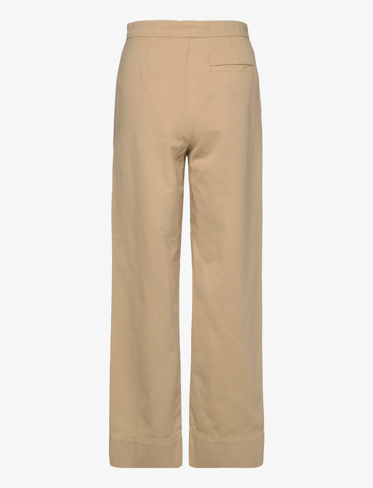 Marimekko - GAIJU SOLID - spodnie proste - beige - 1