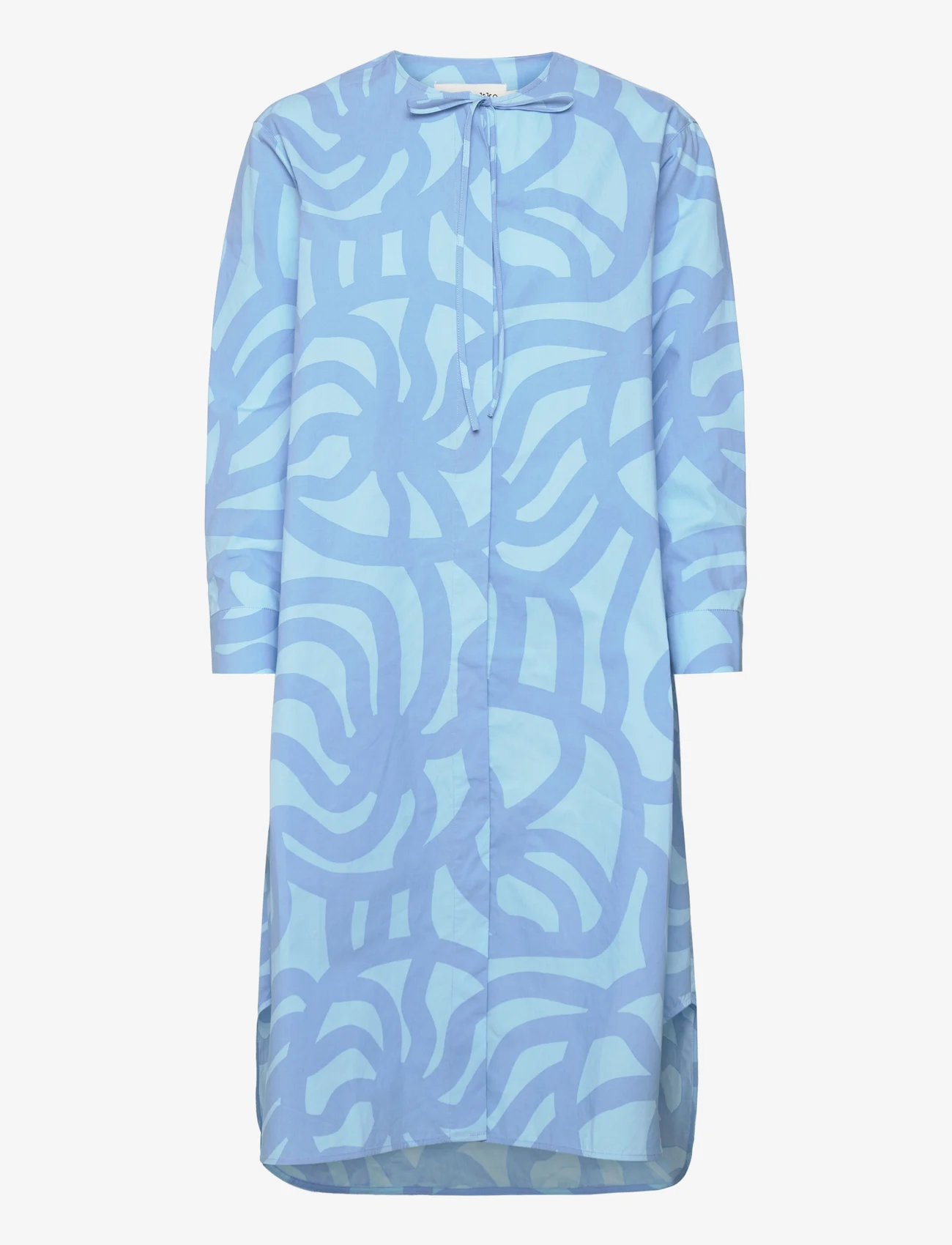 Marimekko - KRIHKE JOONAS - shirt dresses - light blue, blue - 0