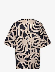 Marimekko - FELES JOONAS - t-shirt & tops - dark navy, sand - 1