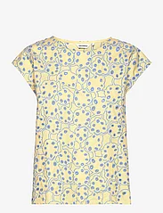 Marimekko - NAHKOL RENTUKKA - marškinėliai - light yellow, light blue - 0