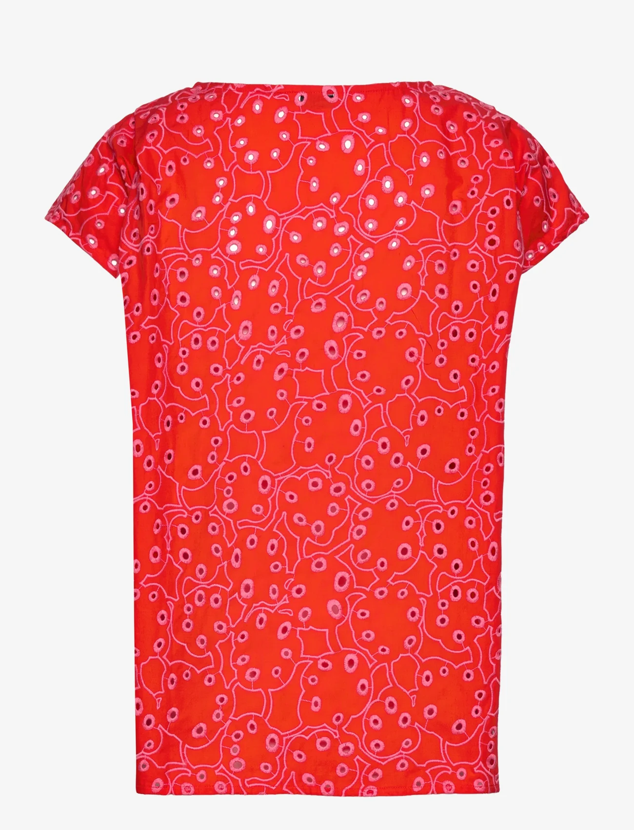 Marimekko - NAHKOL RENTUKKA - marškinėliai - red, pink - 1