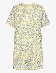 Marimekko - NIILA RENTUKKA - t-kreklu kleitas - light yellow, light blue - 0