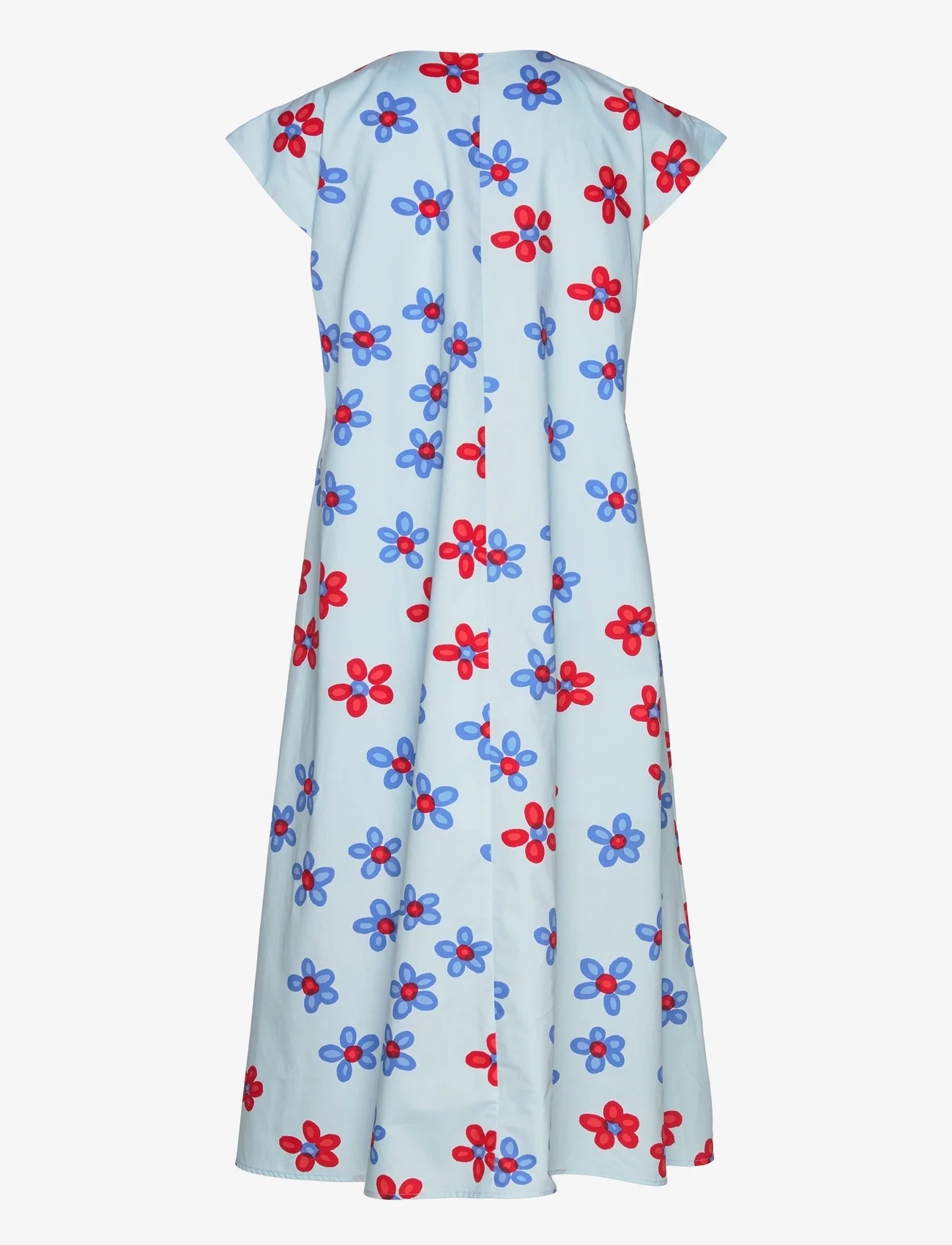Marimekko - MERET DEMETER - vasarinės suknelės - light blue, blue, red - 1