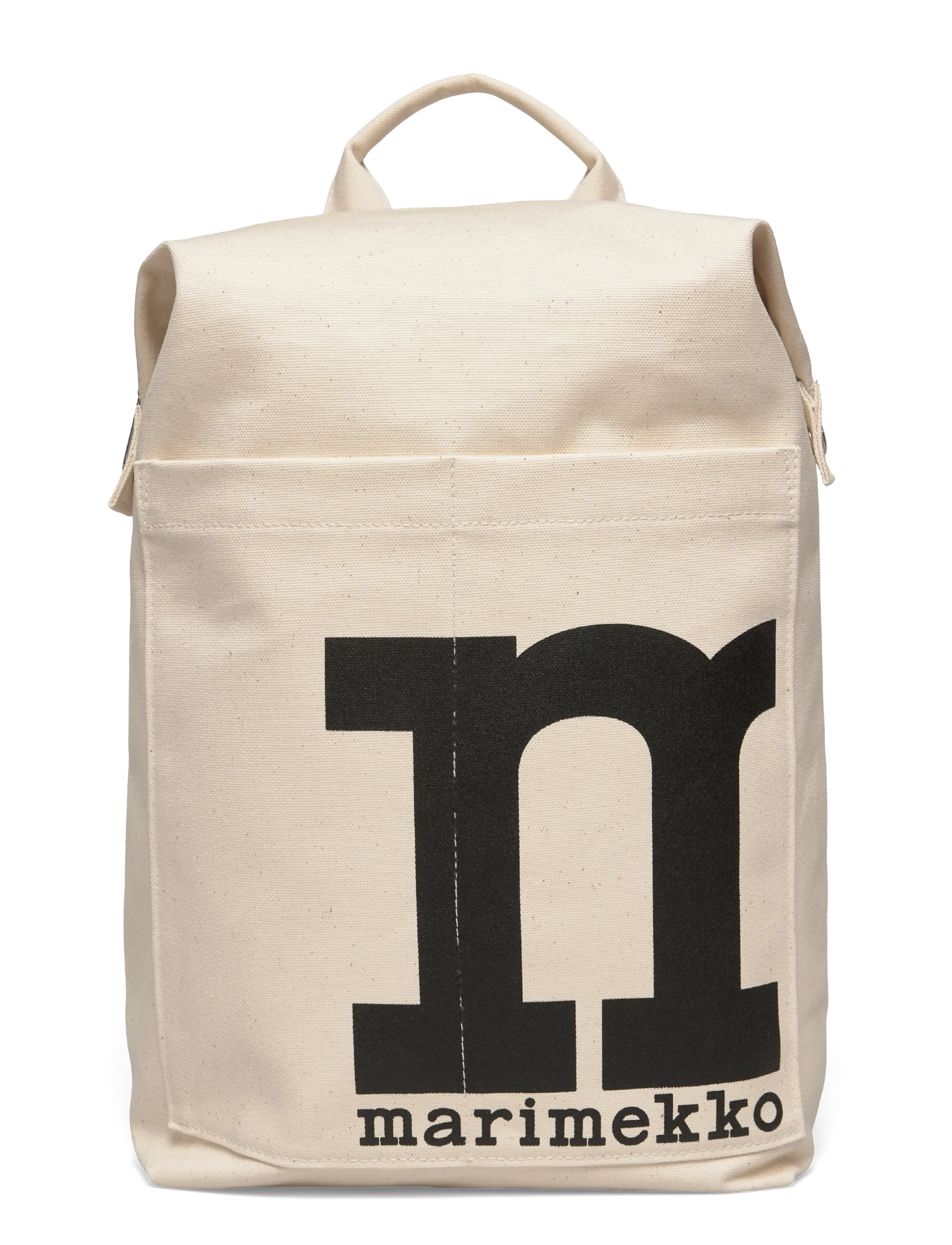 Marimekko MONO BACKPACK SOLID - Sügisene kokkuhoid - COTTON / cream