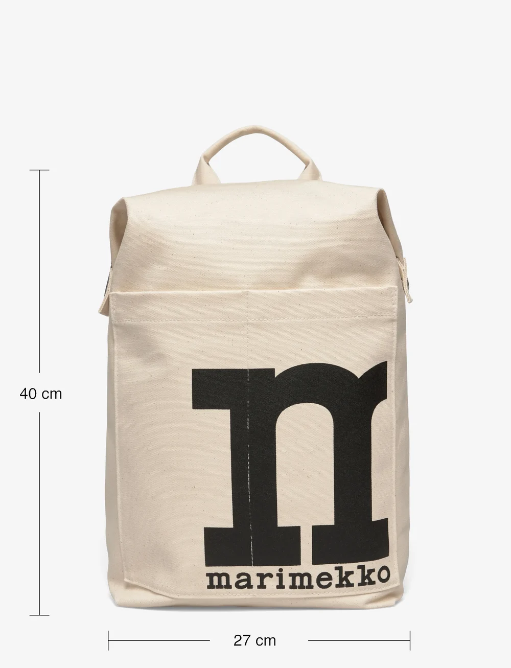 Marimekko - MONO BACKPACK SOLID - modetrender - cotton - 3