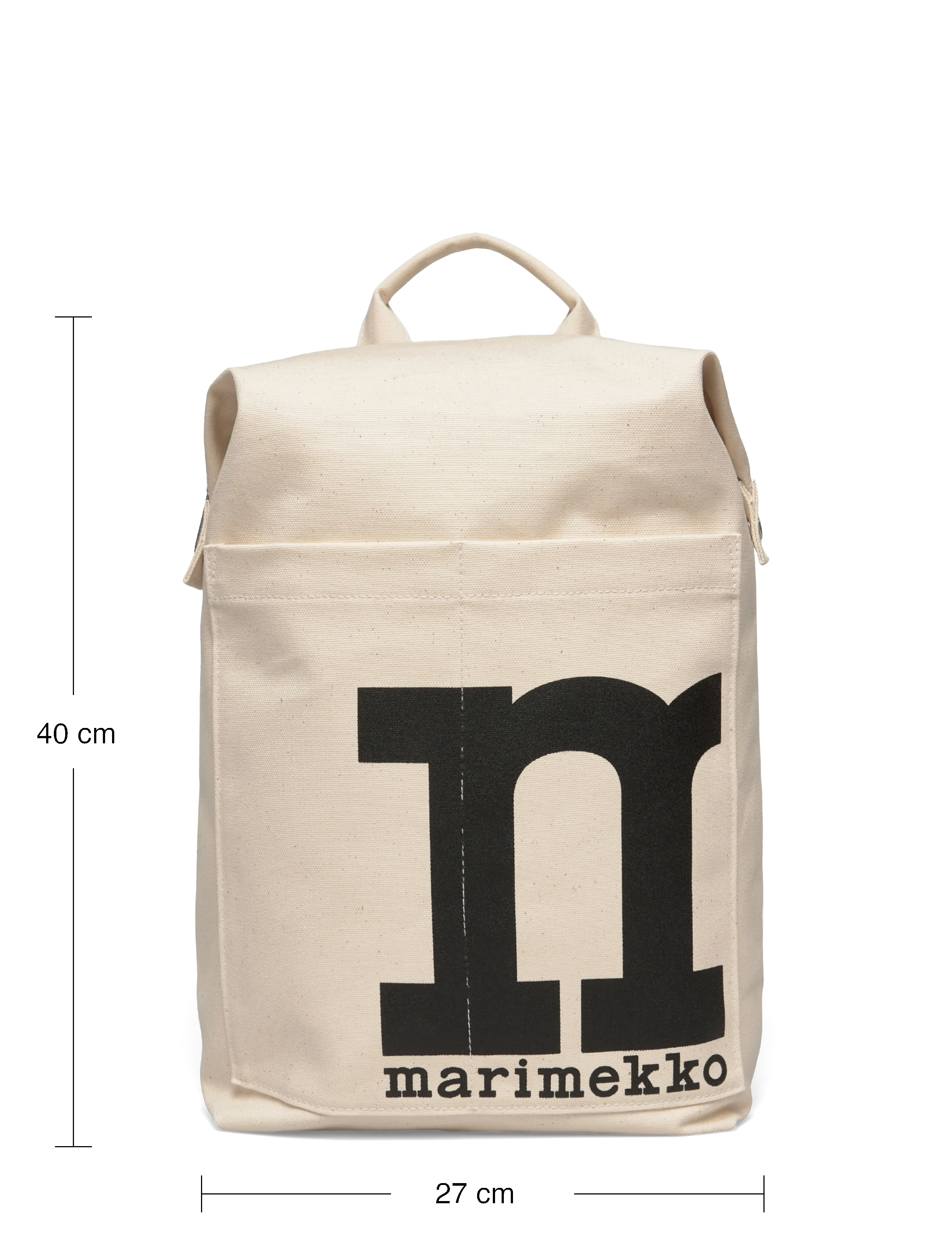 Marimekko - MONO BACKPACK SOLID - seljakotid - cotton - 3