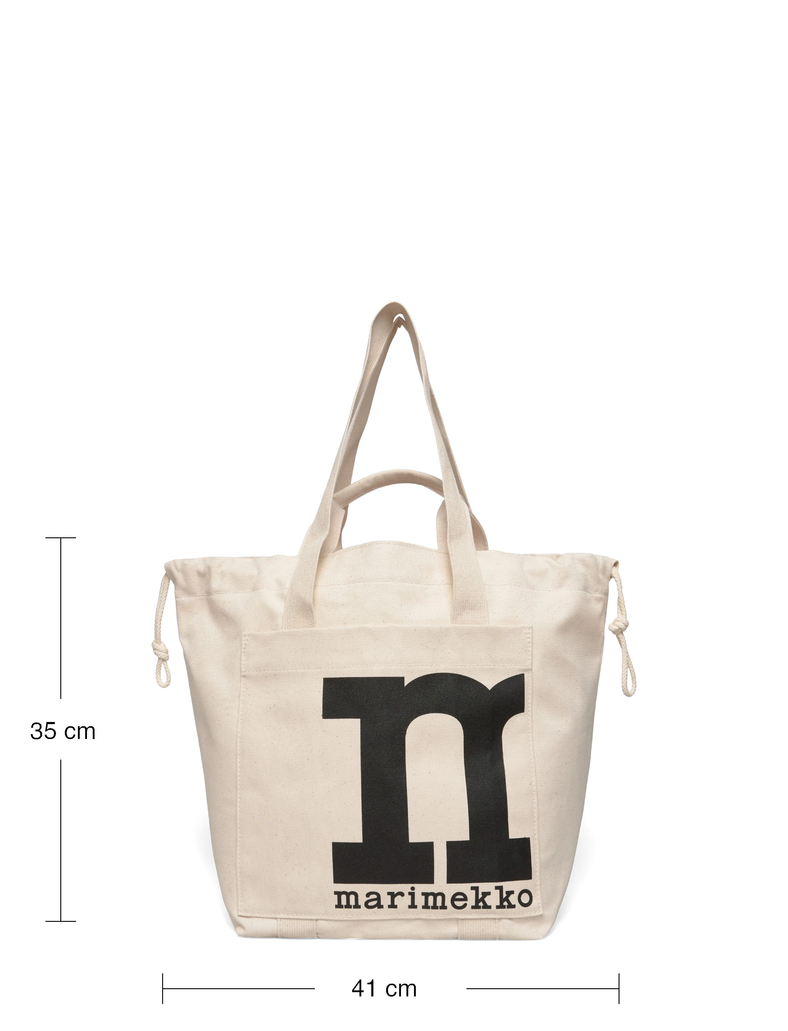 Marimekko - MONO CITY TOTE SOLID - tote bags - cotton - 3