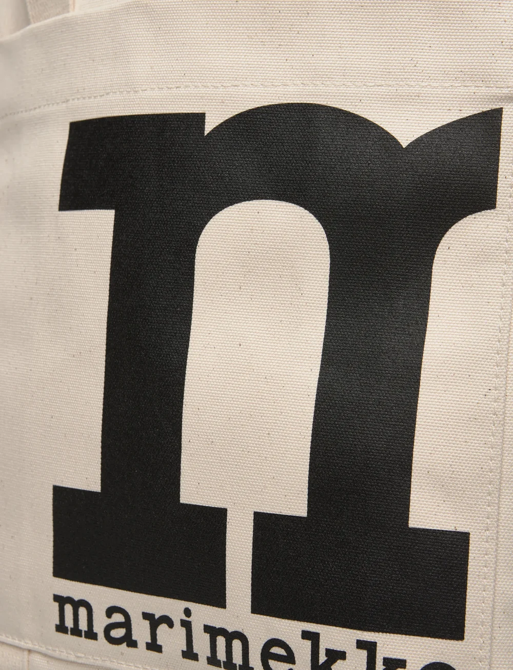 Marimekko - MONO CITY TOTE SOLID - totes - cotton - 4