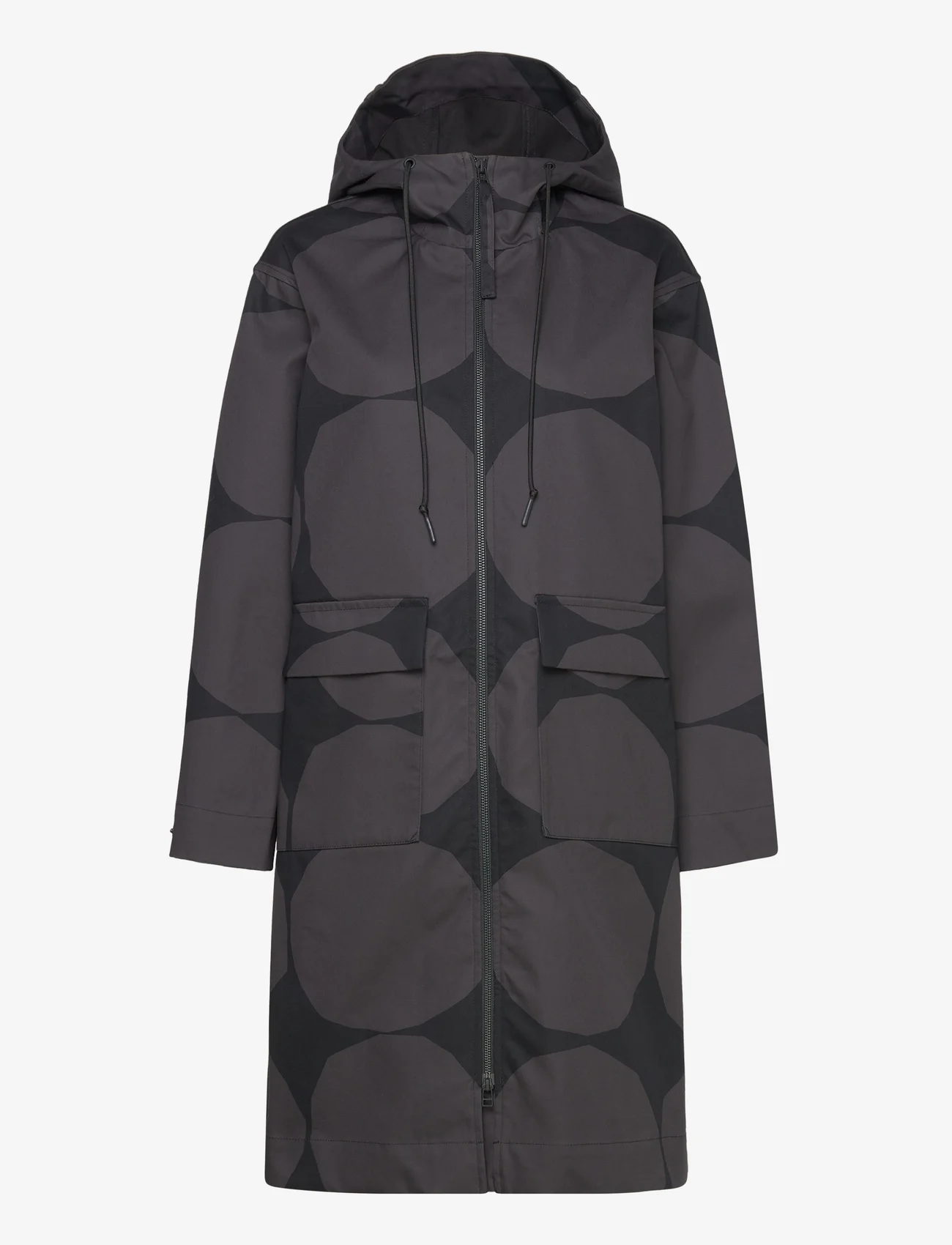 Marimekko - MANGAANI KIVET - parka coats - dark grey, black - 0