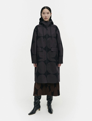 Marimekko - MANGAANI KIVET - parka coats - dark grey, black - 2