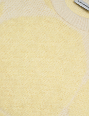 Marimekko - KRAPU KIVET - strikkevester - light yellow, off-white - 2
