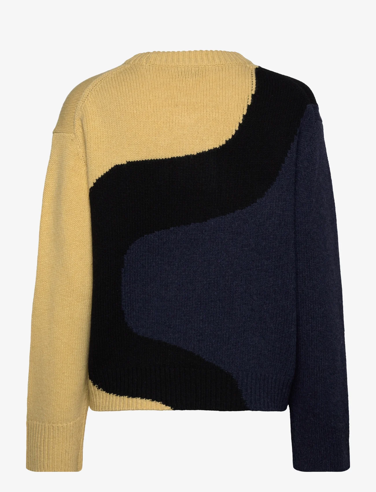 Marimekko - KOLONNI SEIREENI - swetry - yellow, blue, black - 1