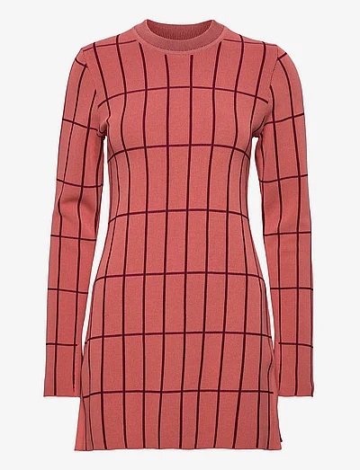 Burgundy Knitted Dresses – Jetzt bei Boozt.com einkaufen