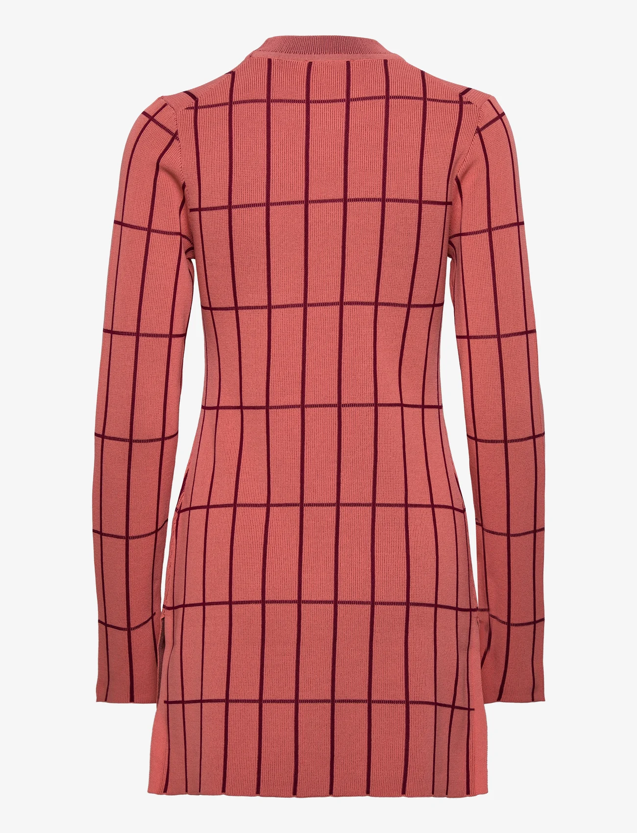 Marimekko - KONTEKSTI TIILISKIVI - džemperi - peach, burgundy - 1