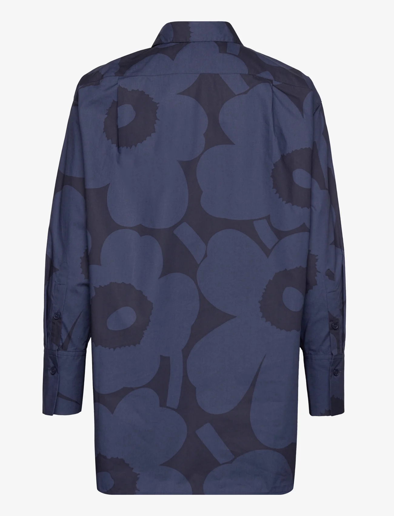 Marimekko - NILA UNIKKO - marškiniai ilgomis rankovėmis - blue, dark blue - 1