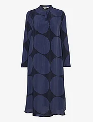 Marimekko - IMPASTO KIVET - shirt dresses - blue, dark blue - 0