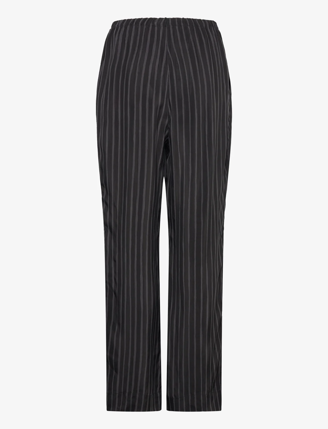 Marimekko - MORESKI PICCOLO - wide leg trousers - black, dark grey - 1