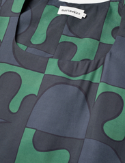 Marimekko - LEHTERI OSTERI - midi jurken - black, green, blue - 2