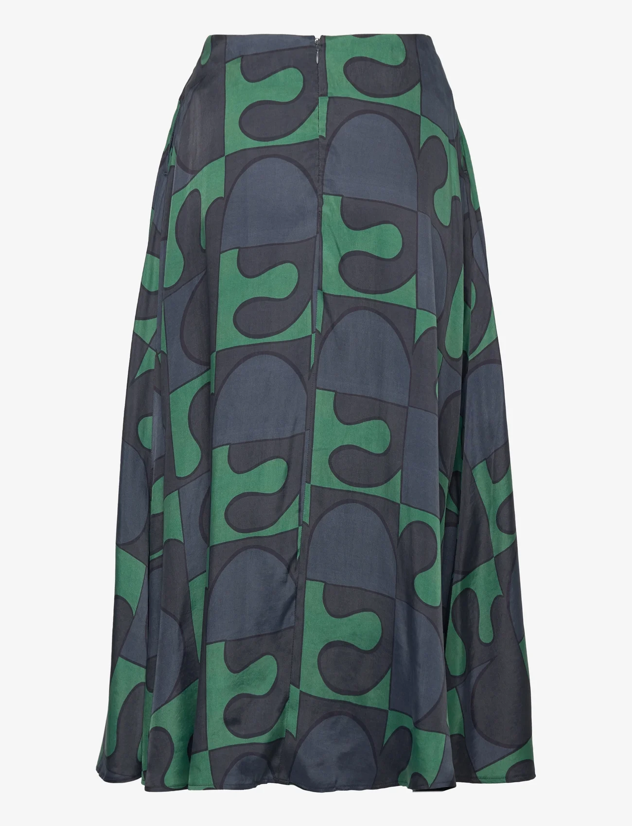 Marimekko - LISEENI OSTERI - midi skirts - black, green, blue - 1