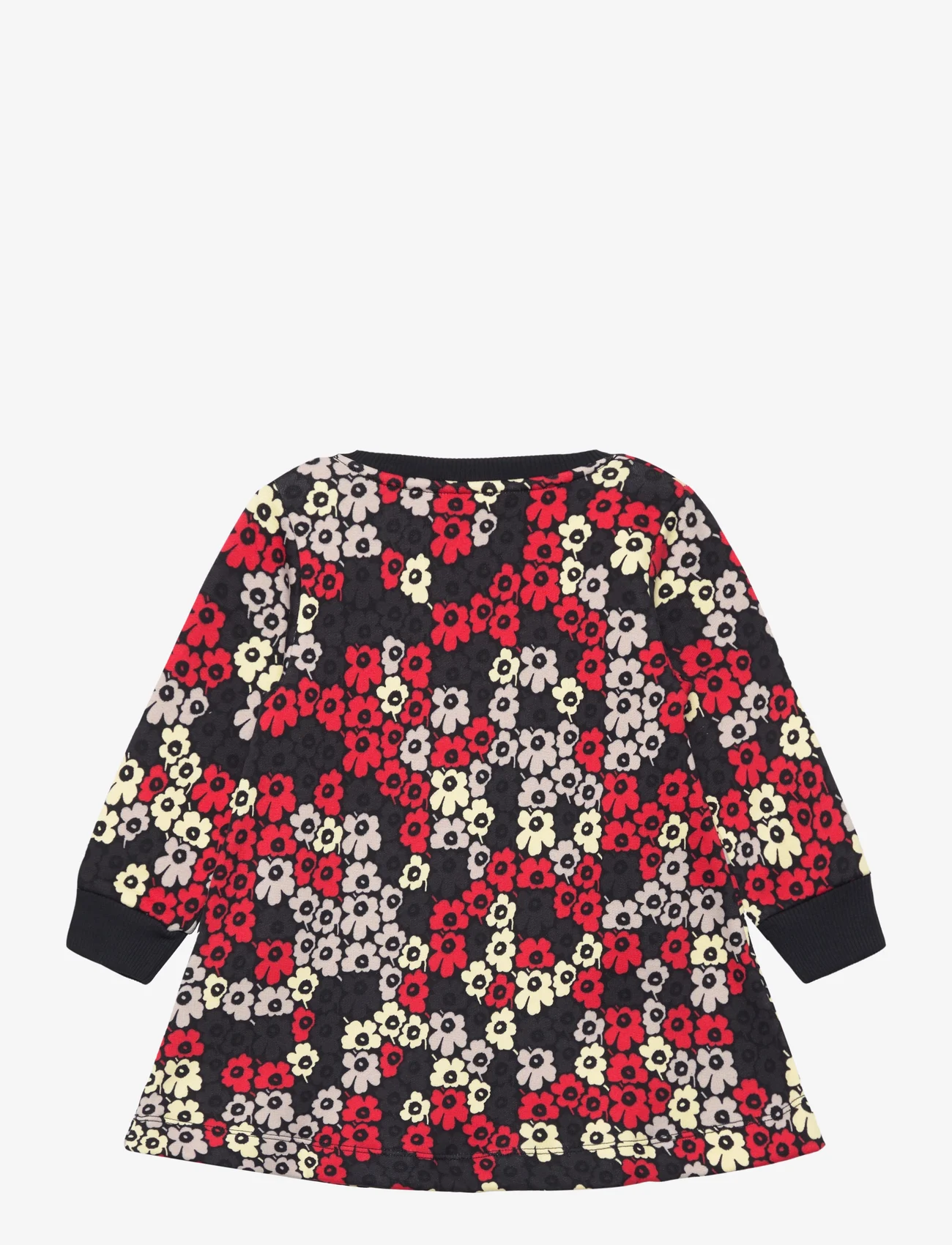 Marimekko - MAASSA PIKKUINEN UNIKKO I - laisvalaikio suknelės ilgomis rankovėmis - black, red, yellow - 1