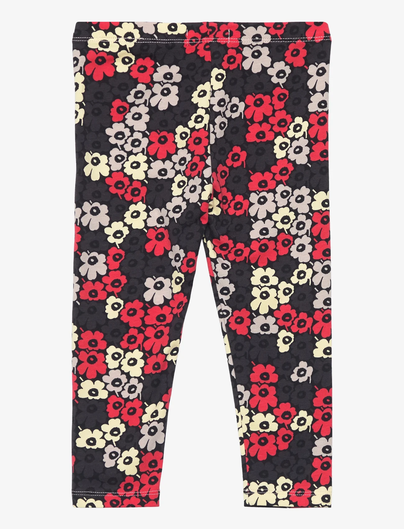 Marimekko - LAIRI PIKKUINEN UNIKKO I - legingi - black, red, yellow - 1