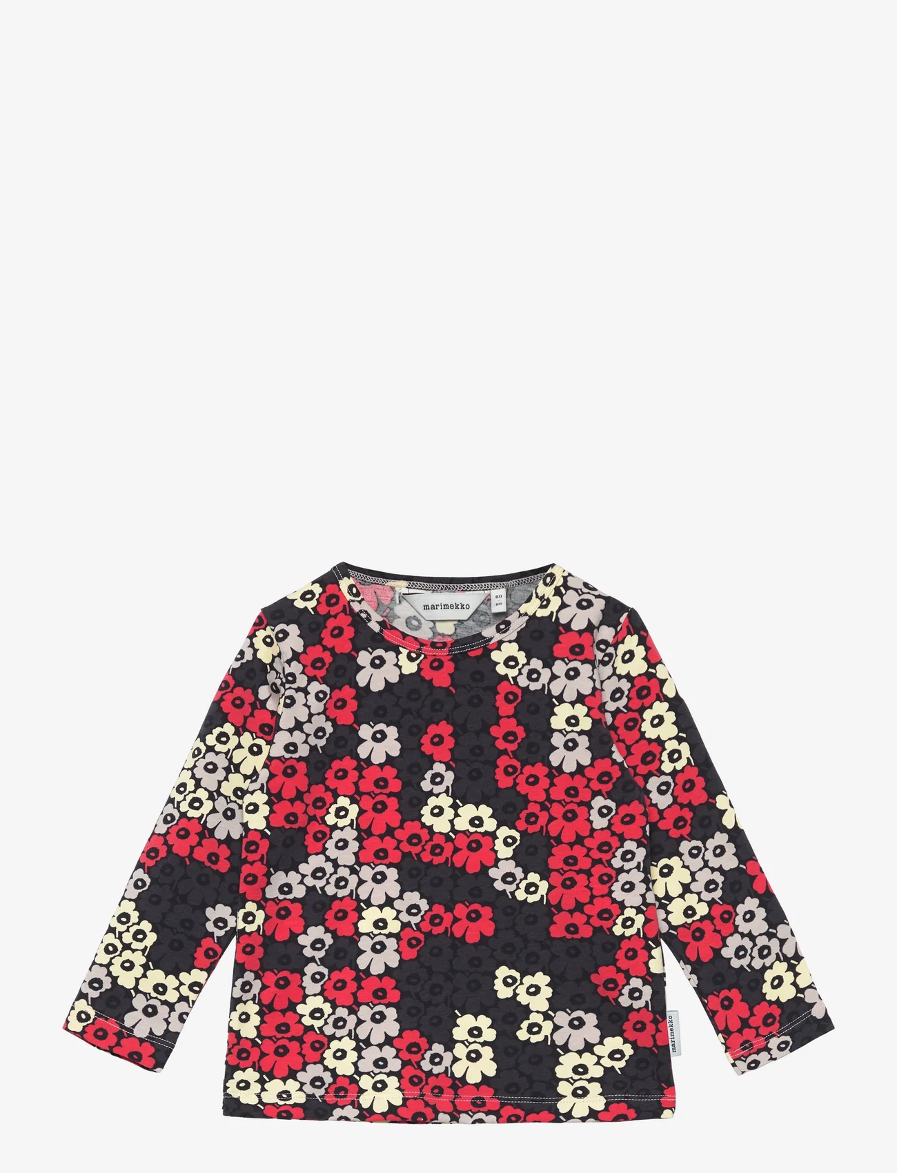 Marimekko - OULI PIKKUINEN UNIKKO I - marškinėliai ilgomis rankovėmis - black, red, yellow - 0