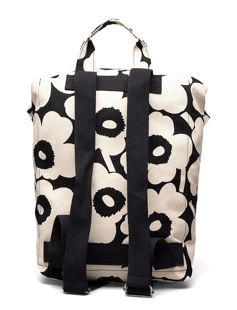 Marimekko - MONO BACKPACK UNIKKO - cotton, black - 1