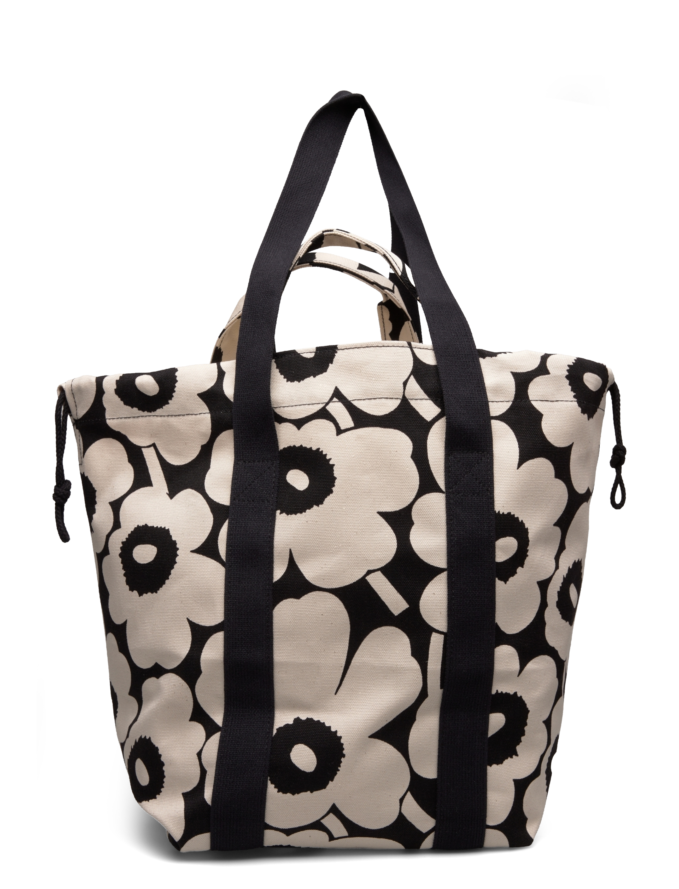 Marimekko - MONO CITY TOTE UNIKKO - tote bags - cotton, black - 1