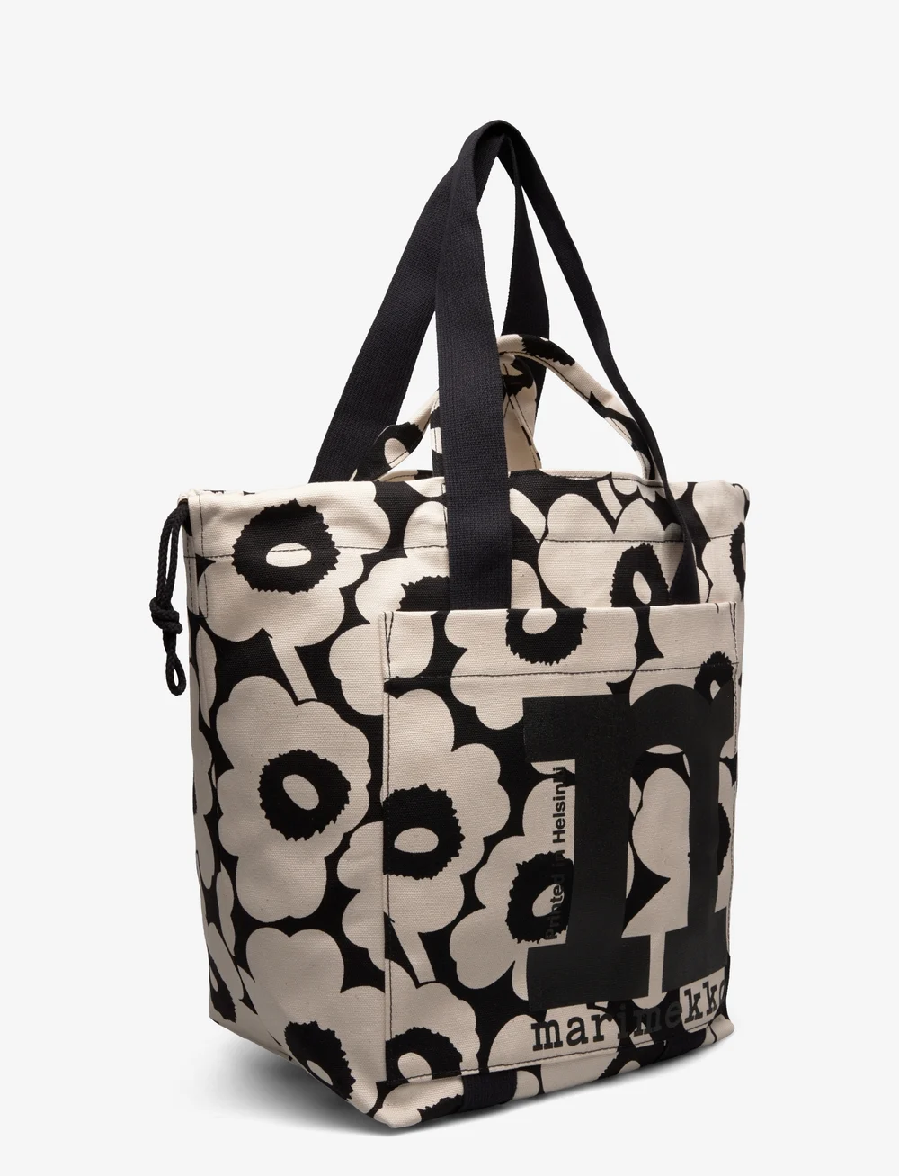Marimekko - MONO CITY TOTE UNIKKO - totes - cotton, black - 2