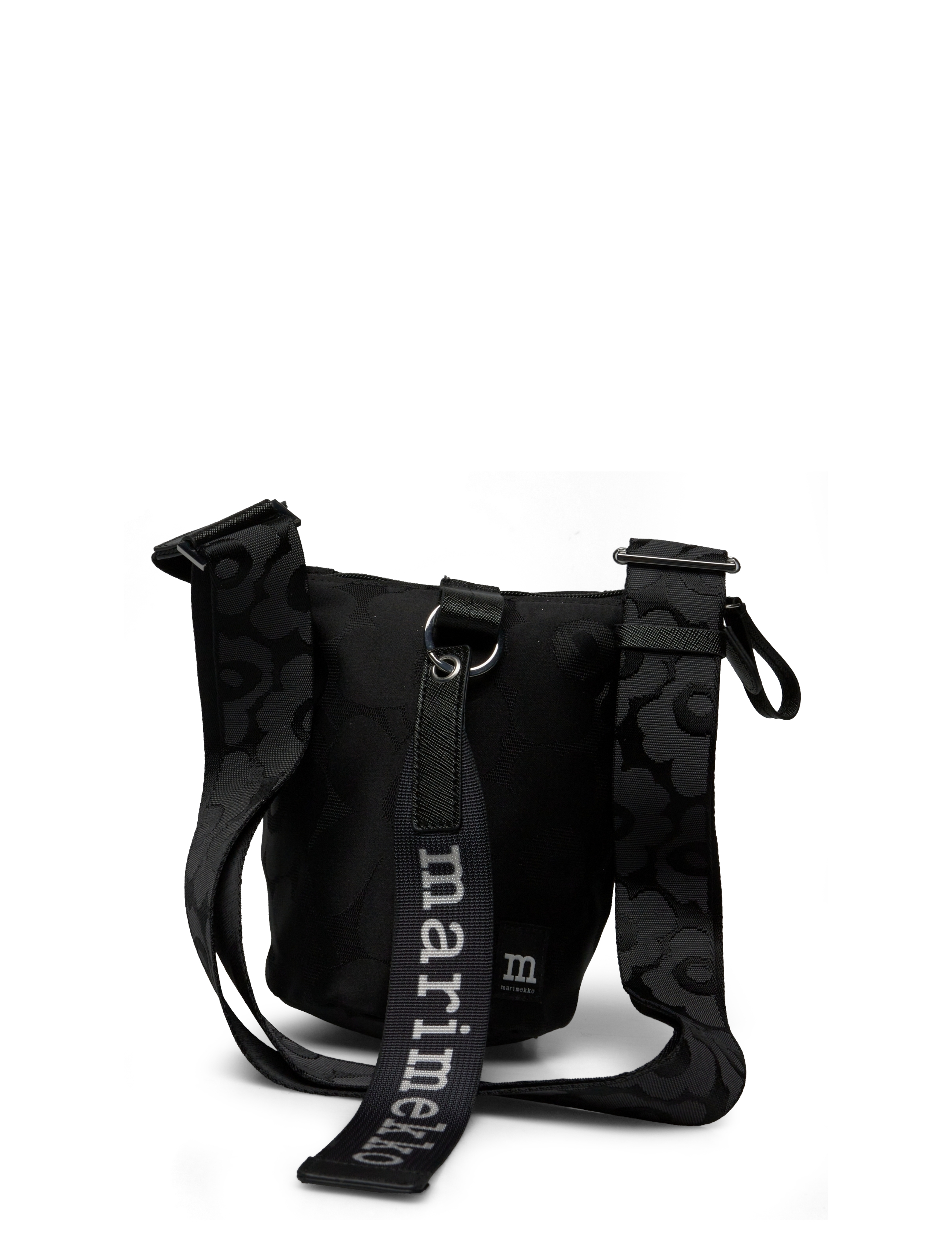 Marimekko ESSENTIAL BUCKET UNIKKO - Umhängetaschen - BLACK, BLACK / black